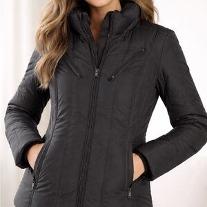 L-RL Lauren Active Ralph Lauren Black Down Puffer Jacket – Size M